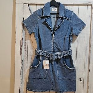 NWT Show Me Your Mumu Outlaw Denim Dress XL